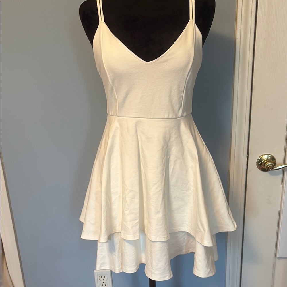 Perfectly Simple White Dress
